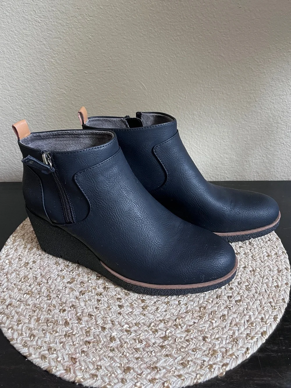 Dr. Scholl's Bianca Ankle Boot Black NWOT 9.5